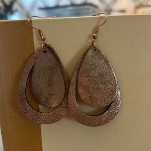 Fabric earrings